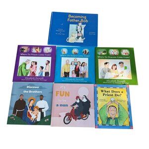 Catholic Vocations Children Books Set Priest Nun Deacon Becoming Where Come From